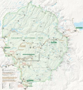 Yosemite Map